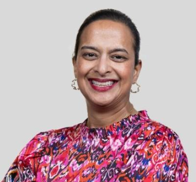 Dipali Chakravarti, Global Head of Talent and People Business Partners at ABBYY seen posing for a photo